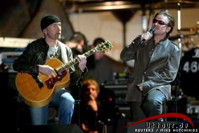 The Edge & Bono