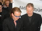 Bono und Herbert Grnemeyer