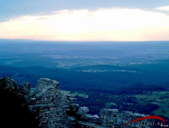 Ausblick Burg Neuffen